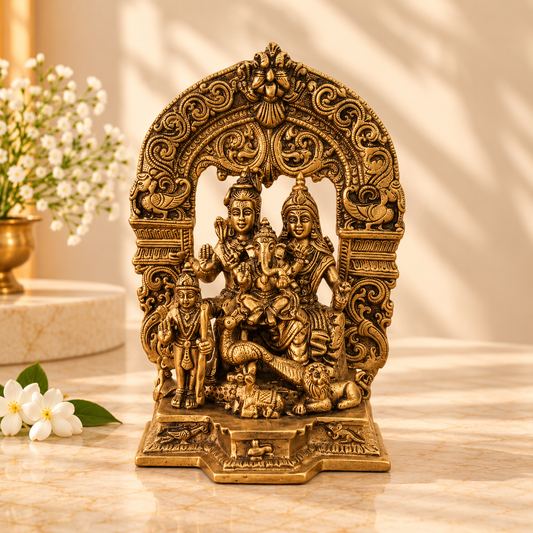 Brass Shiva Parivar Idol