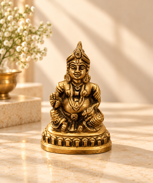 Brass Kuber Idol – Symbol of Wealth, Prosperity & Good Fortune