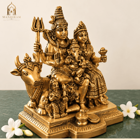 Brass Shiv Parivar Idol