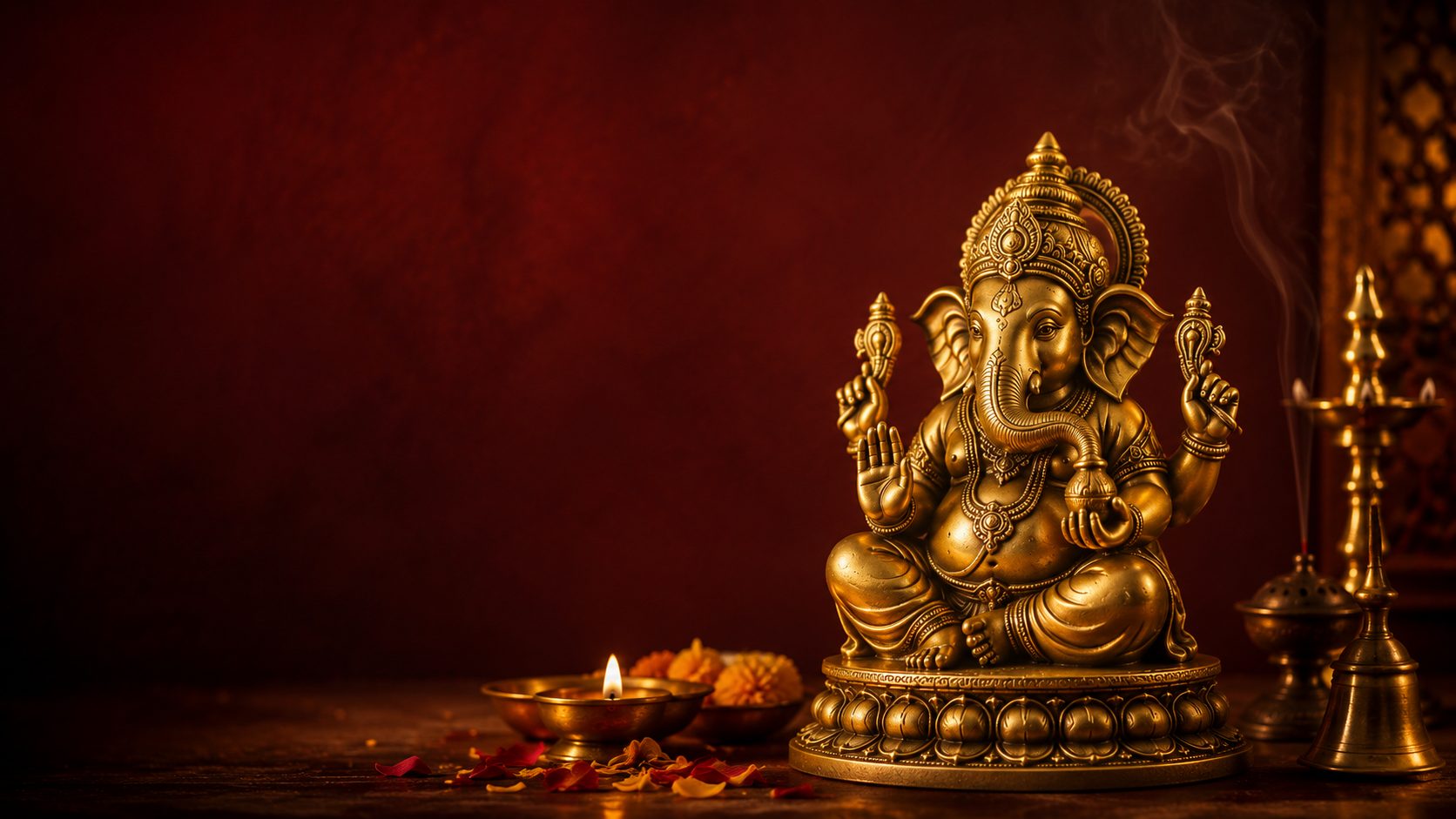 Sacred brass for your home temple